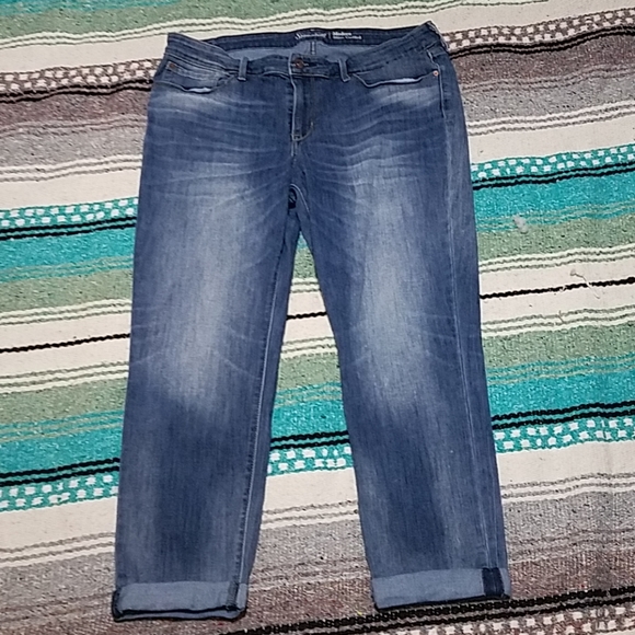 signature levi strauss modern slim cuffed